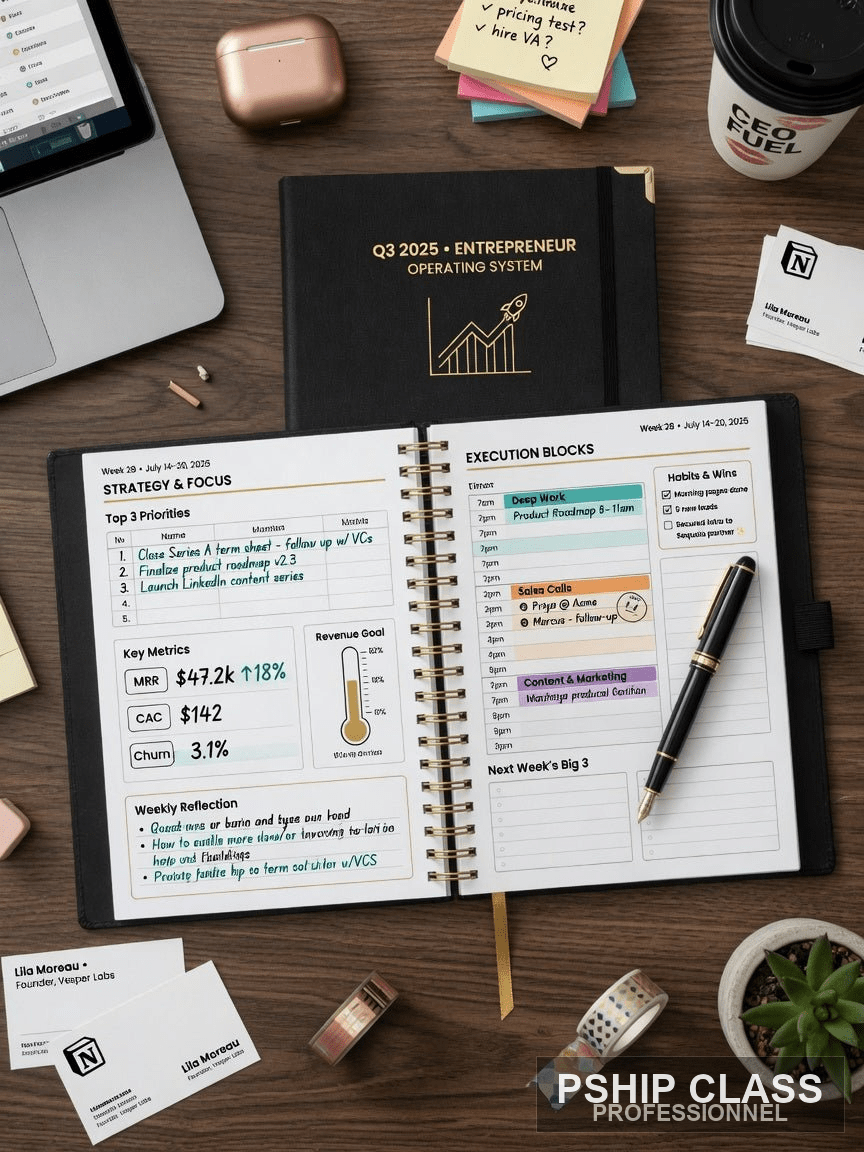 produproduAgenda Entrepreneur & Business Planificateur PDF ct_name - P-SHIP ct_name - P-SHIP
