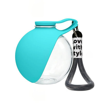 Bouteille d'Eau Portable 2-en-1 pour Chien — 250 ml Compacte