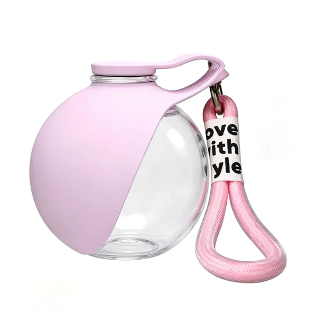 Bouteille d'Eau Portable 2-en-1 pour Chien — 250 ml Compacte