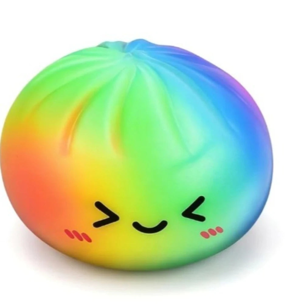 Ravioli Squishy Pailleté — Jouet Sensoriel Lent avec Boîte Cadeau