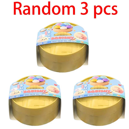 Ravioli Squishy Réaliste — Boîte Surprise TPR avec Cuiseur Bambou