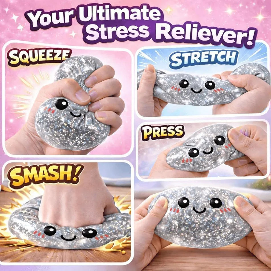 Ravioli Squishy Réaliste — Boîte Surprise TPR avec Cuiseur Bambou