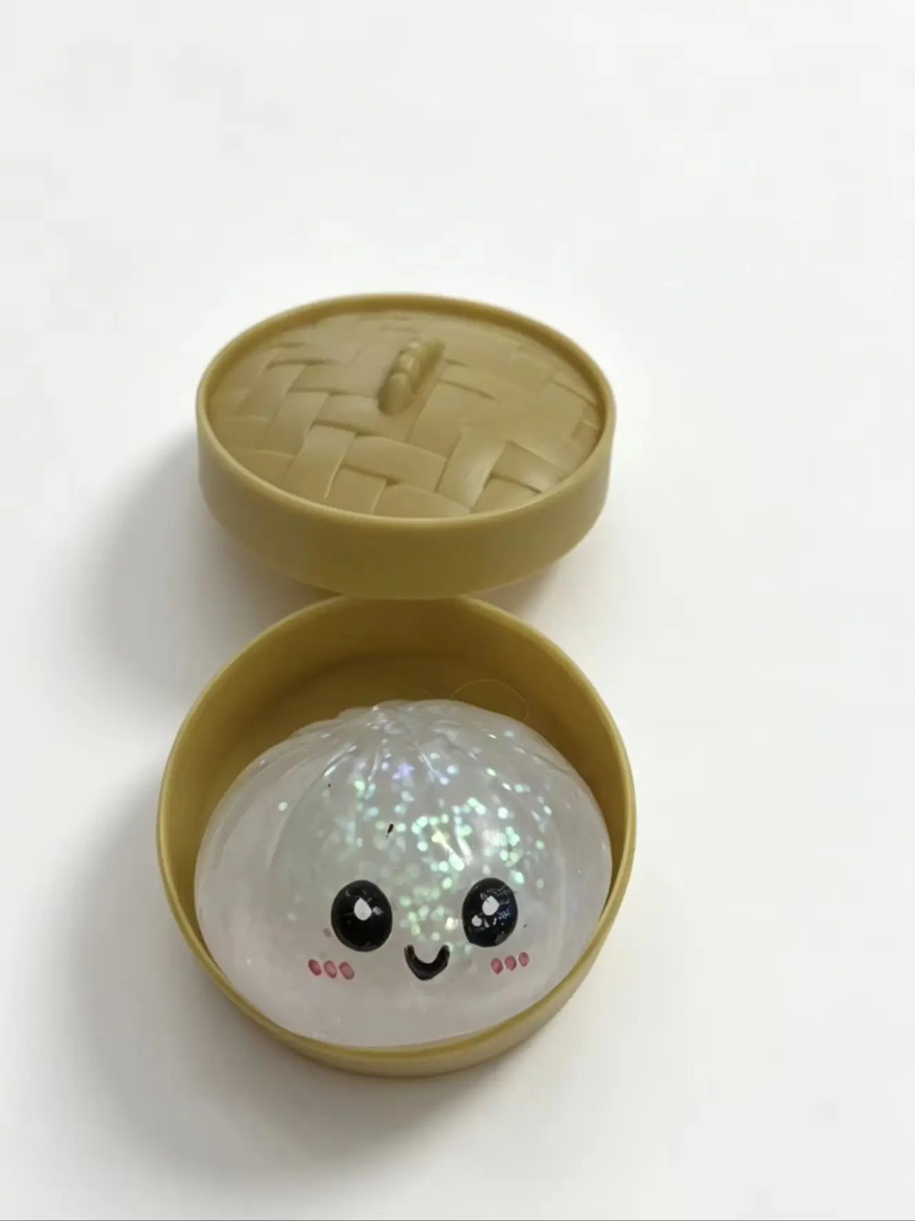 Balle Anti-Stress Ravioli Squishy — Rebond Lent & Cuiseur Bambou