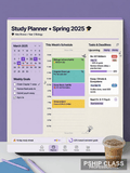 Agenda Étudiant & Révisions Imprimable PDF