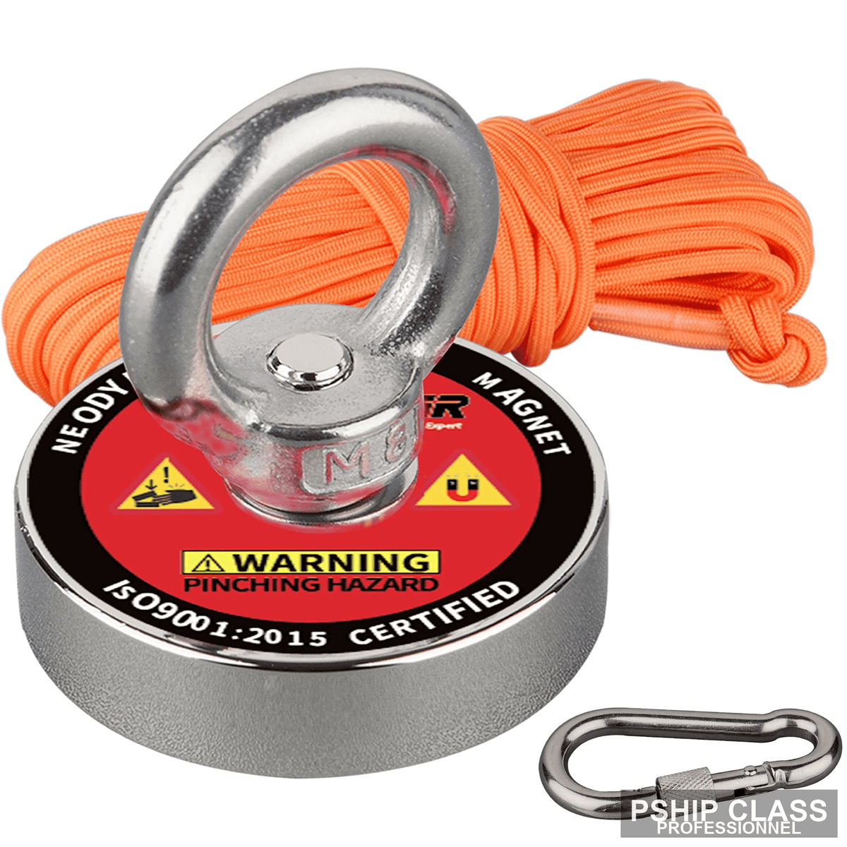 produAimant de pêche circulaire NdFeB C48L pour récupération magnétique sous-marine - vue 1 ct_name - P-SHIP