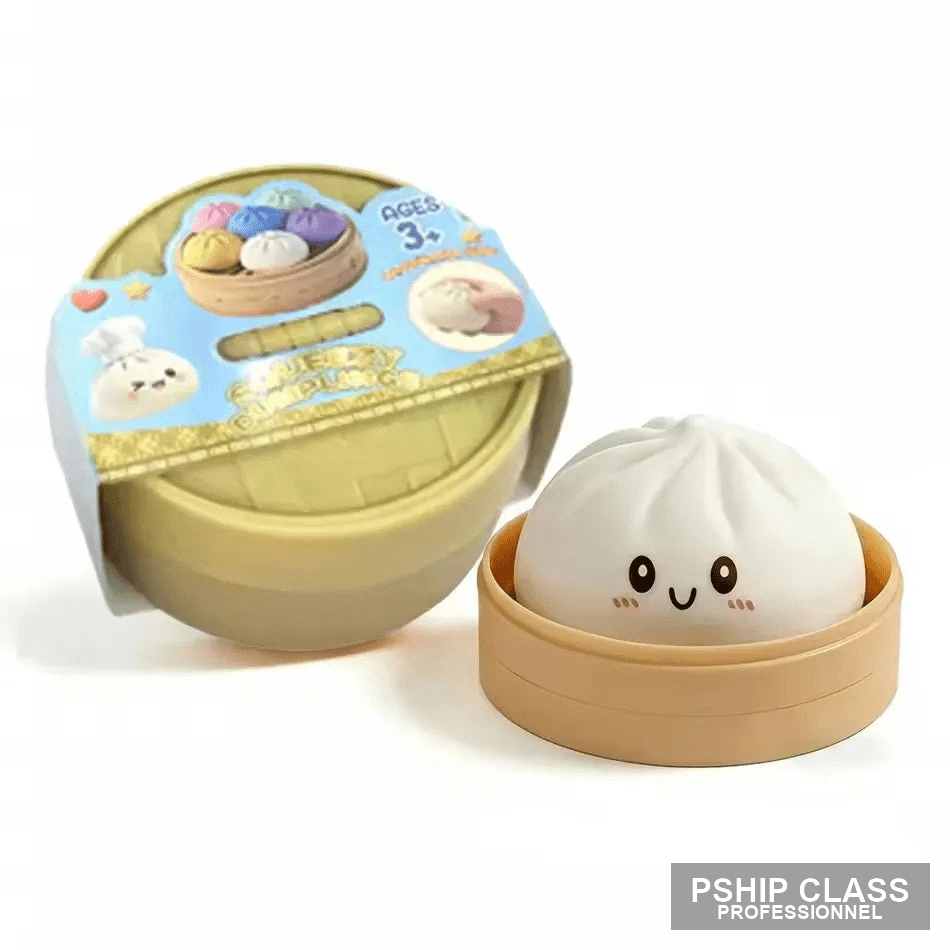produBalle anti-stress squishy dumpling avec rebond lent et boîte cadeau bambou - vue 13 ct_name - P-SHIP