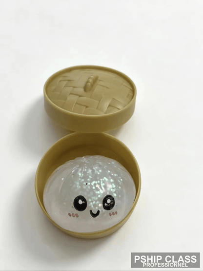 produBalle anti-stress squishy dumpling avec rebond lent et boîte cadeau bambou - vue 10 ct_name - P-SHIP
