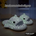 Chaussons Requin Lumineux — Pantoufles Fantaisie Couple Été Intérieur & Extérieur