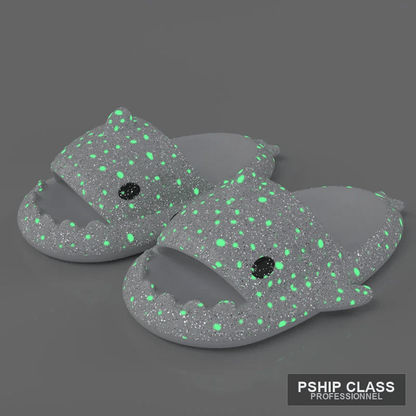 produChaussons requin lumineux — pantoufles fantaisie couple été intérieur extérieur - vue 10 ct_name - P-SHIP