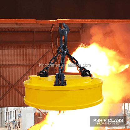 produElectro-aimant industriel 3 tonnes pour pince de levage grue acier et ferraille - vue 4 ct_name - P-SHIP
