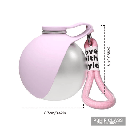 produGourde 2-en-1 pour chien 285ml avec bol silicone amovible - vue 6 ct_name - P-SHIP
