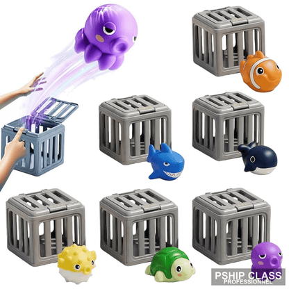 produJouets de plongée piscine pour enfants avec animaux marins et cages aquatiques - vue 1 ct_name - P-SHIP