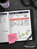 Journal Fitness & Entraînement Imprimable PDF