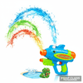 Pistolet à eau à rétrofriction avec effets de feux d'artifice