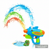 Pistolet à eau à rétrofriction avec effets de feux d'artifice