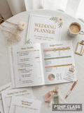 Planificateur de Mariage Complet — PDF Imprimable