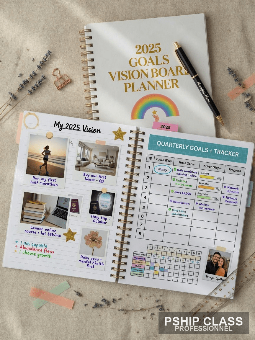 produproduPlanificateur d'Objectifs & Vision Board PDF ct_name - P-SHIP ct_name - P-SHIP