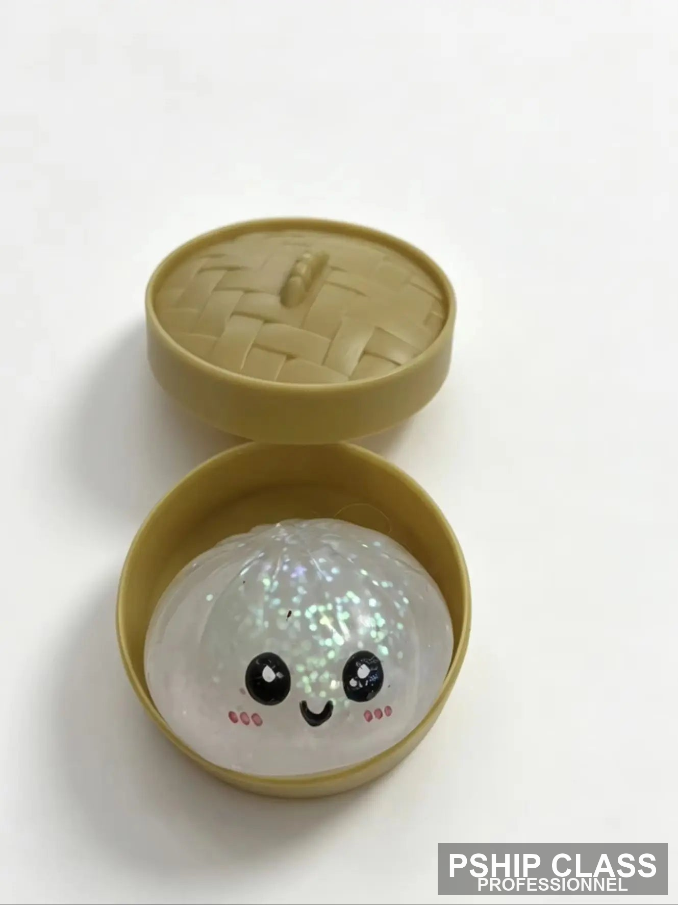 Balle anti-stress squishy dumpling avec rebond lent et boîte cadeau bambou - vue 10