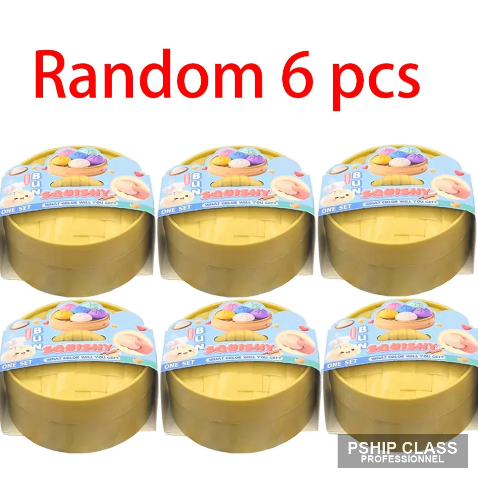 Ravioli squishy réaliste boîte aveugle TPR avec cuiseur bambou surprise - vue 16
