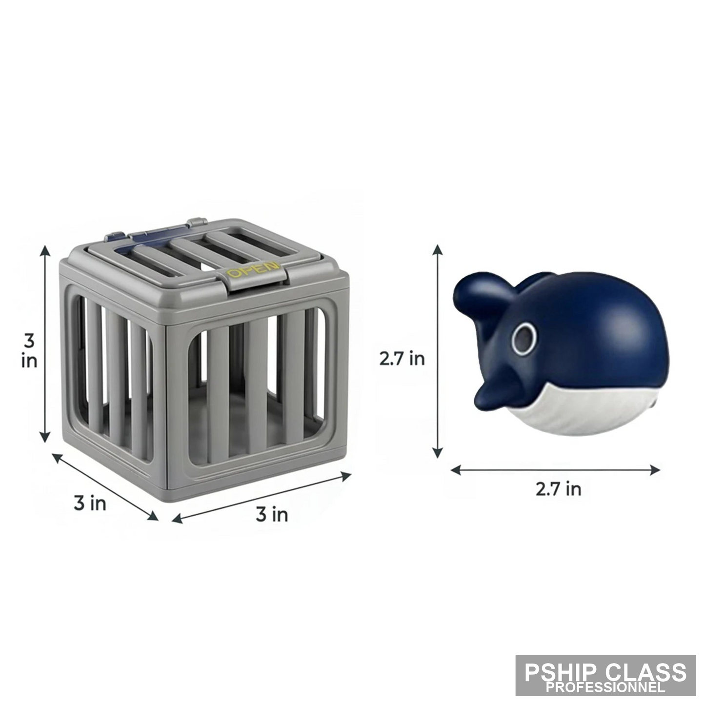 Jouets de plongée piscine pour enfants avec animaux marins et cages aquatiques - vue 9