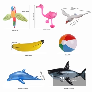 Jouets gonflables d'été pour piscine — décoration hawaïenne fête - vue 10
