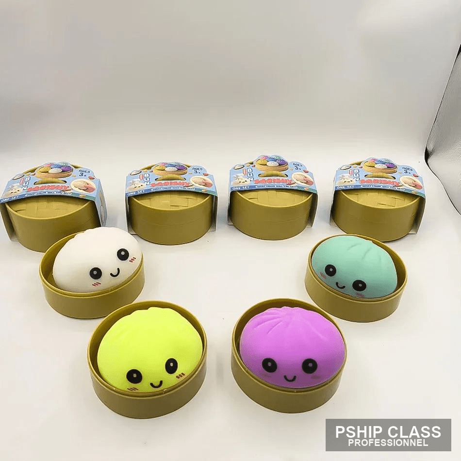 produRavioli squishy réaliste boîte aveugle TPR avec cuiseur bambou surprise - vue 3 ct_name - P-SHIP