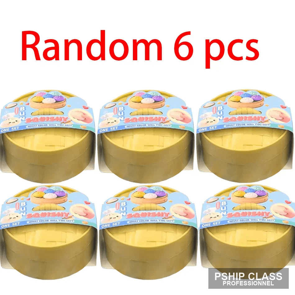 produRavioli squishy réaliste boîte aveugle TPR avec cuiseur bambou surprise - vue 16 ct_name - P-SHIP