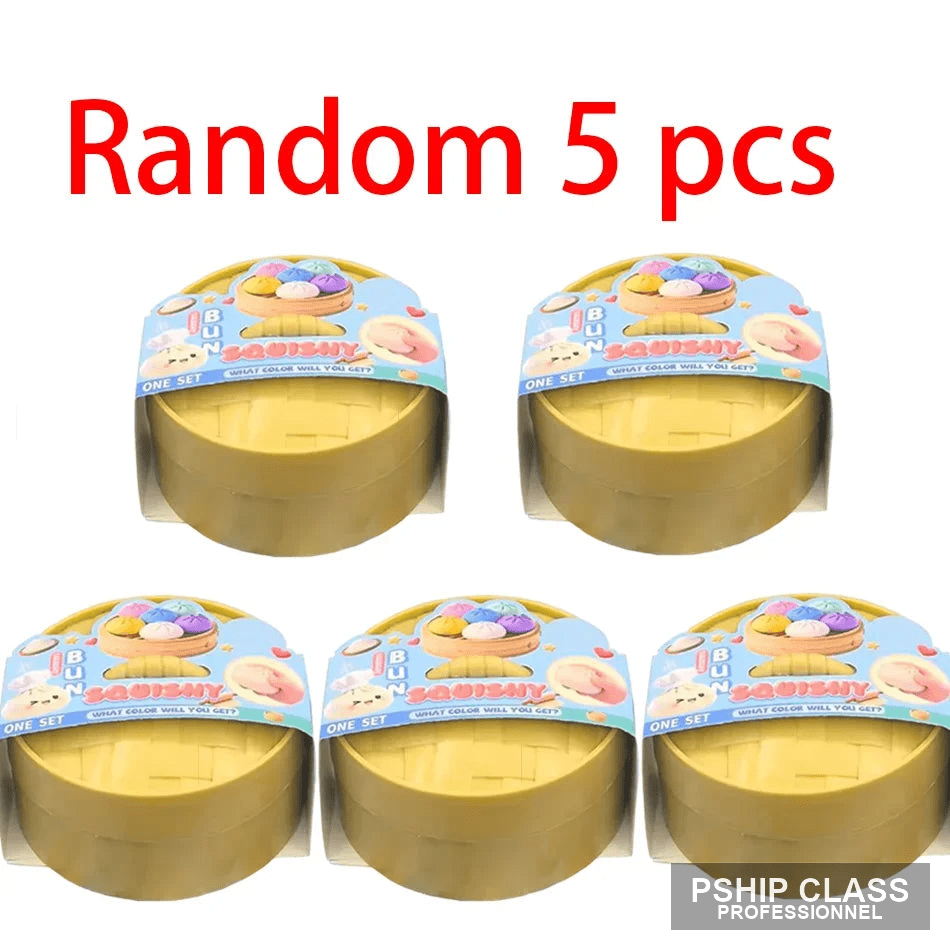 produRavioli squishy réaliste boîte aveugle TPR avec cuiseur bambou surprise - vue 11 ct_name - P-SHIP
