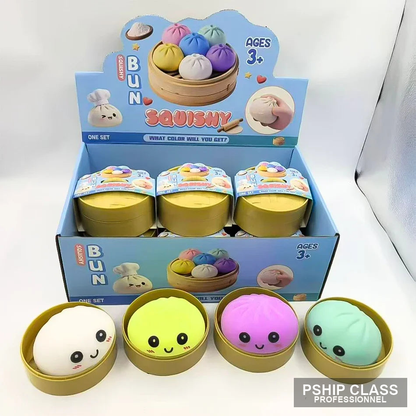 produRavioli squishy réaliste boîte aveugle TPR avec cuiseur bambou surprise - vue 2 ct_name - P-SHIP