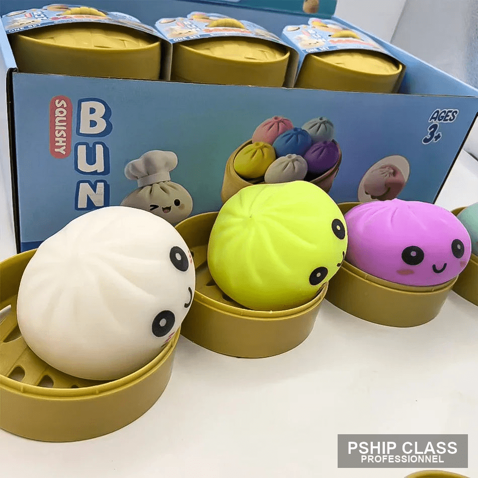 produRavioli squishy réaliste boîte aveugle TPR avec cuiseur bambou surprise - vue 4 ct_name - P-SHIP
