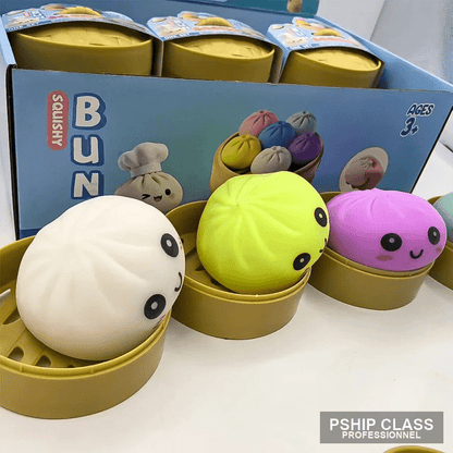 produRavioli squishy réaliste boîte aveugle TPR avec cuiseur bambou surprise - vue 4 ct_name - P-SHIP
