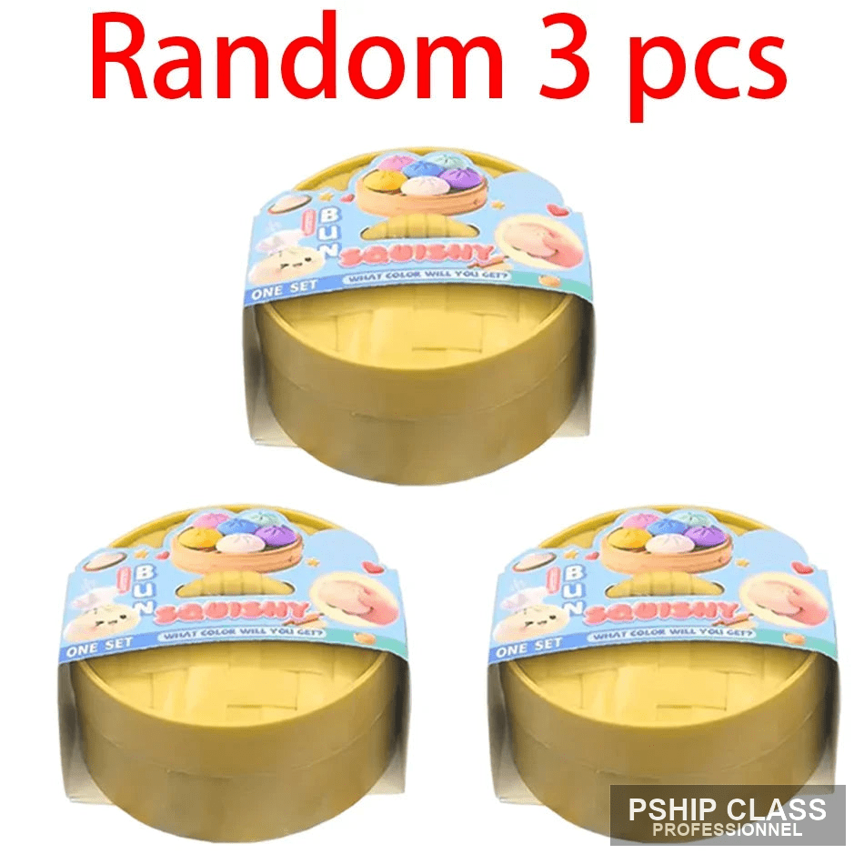 produRavioli squishy réaliste boîte aveugle TPR avec cuiseur bambou surprise - vue 12 ct_name - P-SHIP