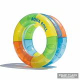 Roue à eau gonflable - Jouet de marche sur l'eau pour piscine