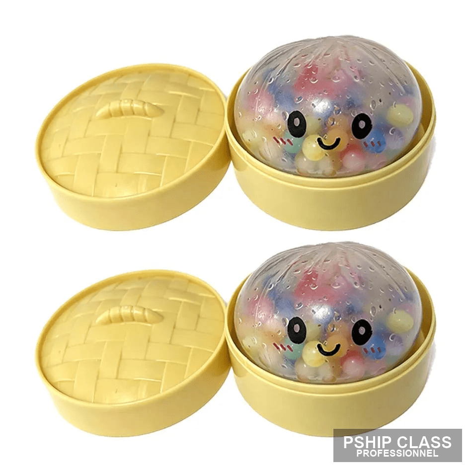 produSquishy ravioli arc-en-ciel et bambou — jouet anti-stress rebond lent - vue 11 ct_name - P-SHIP
