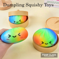 Squishy Ravioli Bambou Slow-Rising — Jouet Sensoriel Anti-Stress Coloré