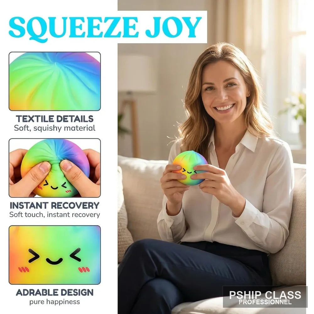 produSquishy ravioli bambou slow-rising — jouet sensoriel anti-stress coloré - vue 5 ct_name - P-SHIP